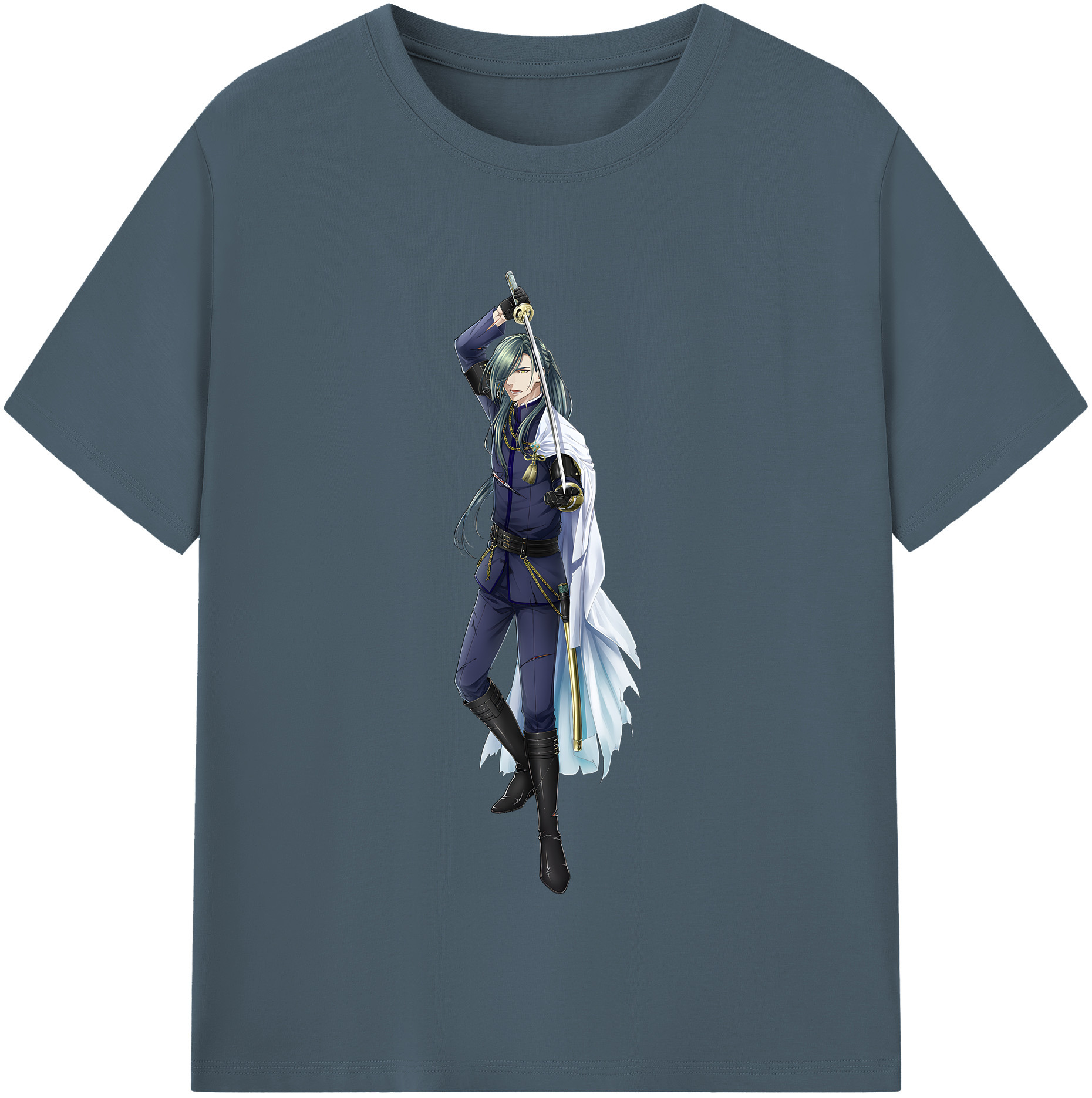 （画像用） 刀剣乱舞 Touken Ranbu 綿100％半袖Tシャツ（フロントプリント）